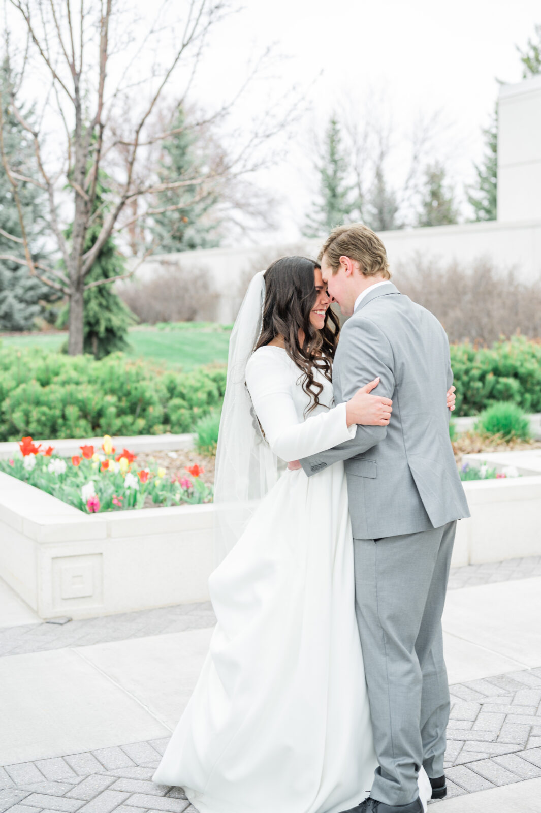 Wedding at the Idaho Falls temple