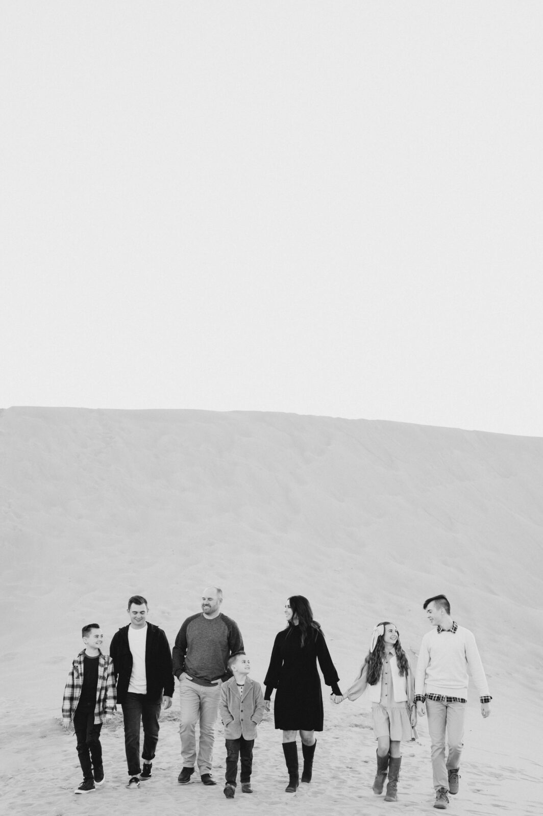 family photos at the st anthony sand dunes