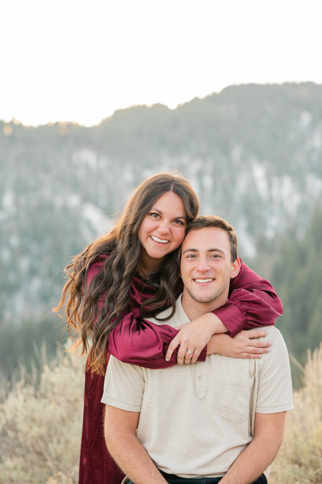 Engagement photographer in Idaho Falls
