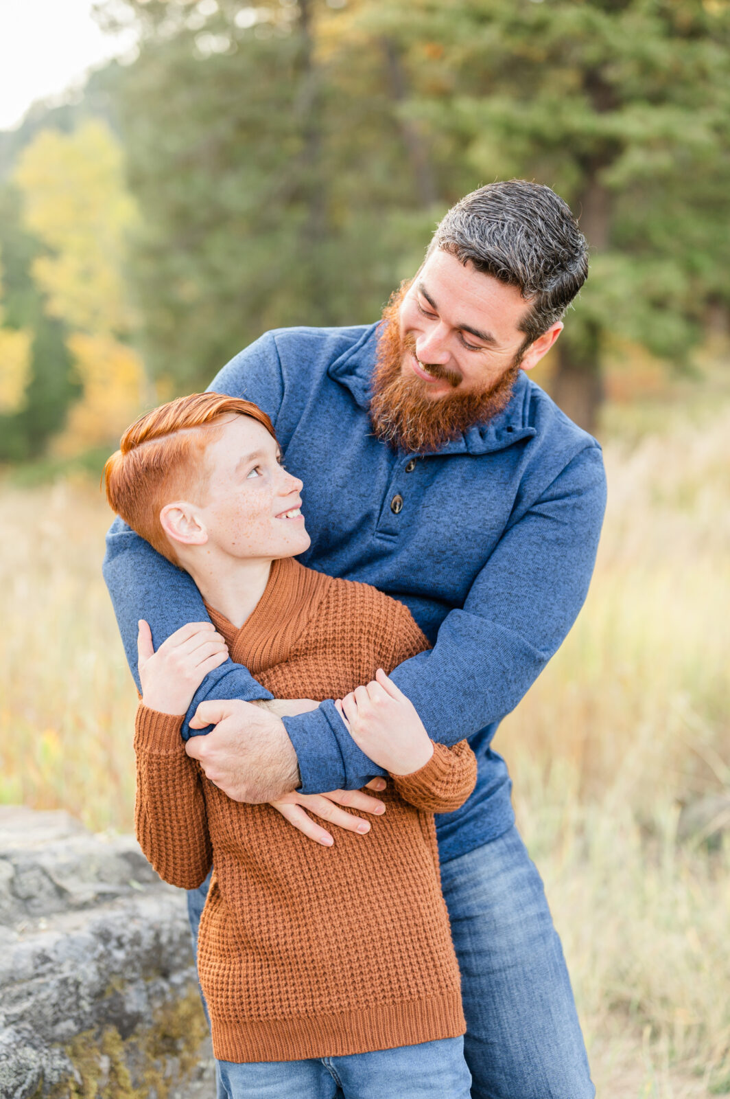Fall family photos in Rexburg