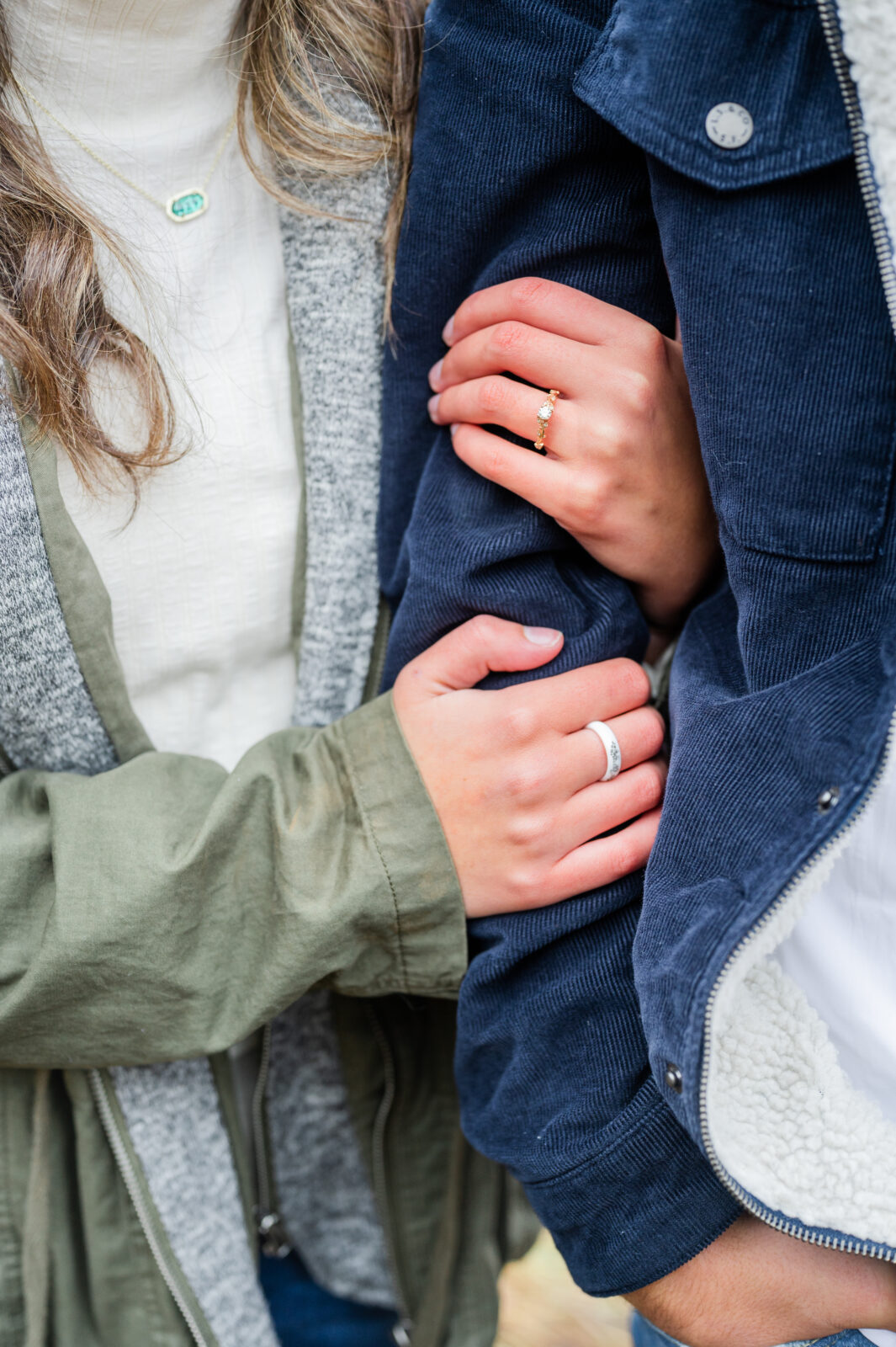 Engagement photographer in Rexburg