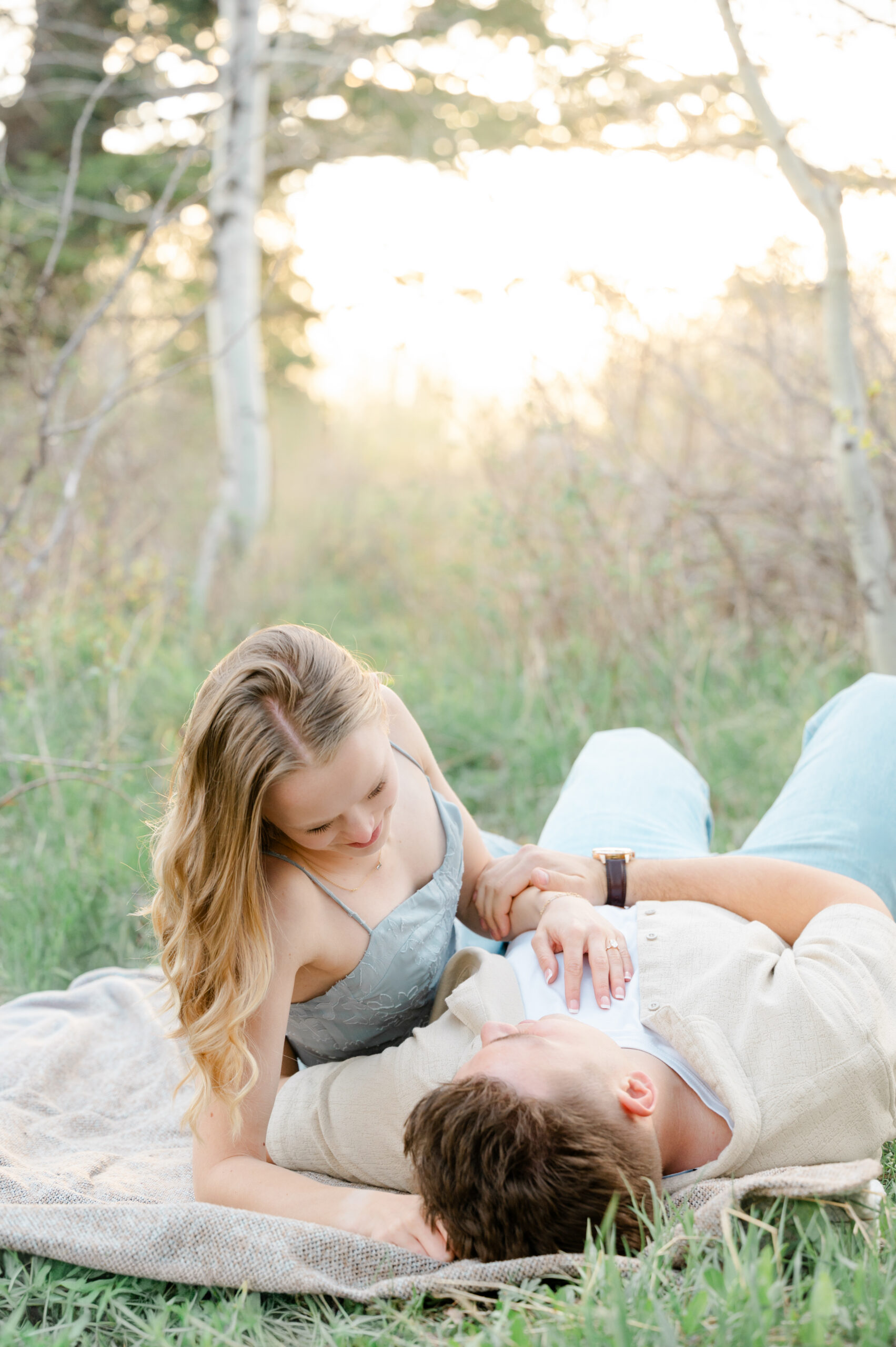 Engagement photos BYUI