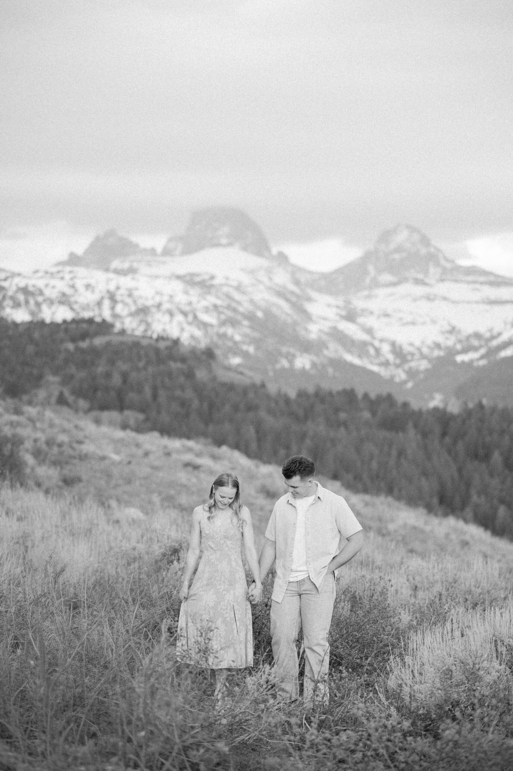 Wyoming engagement photos